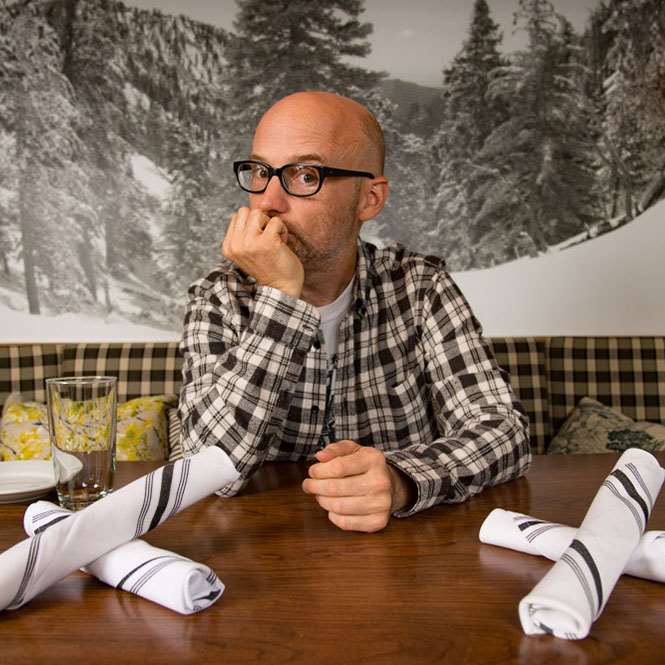 Moby at Little Pine, Los Angeles, USA